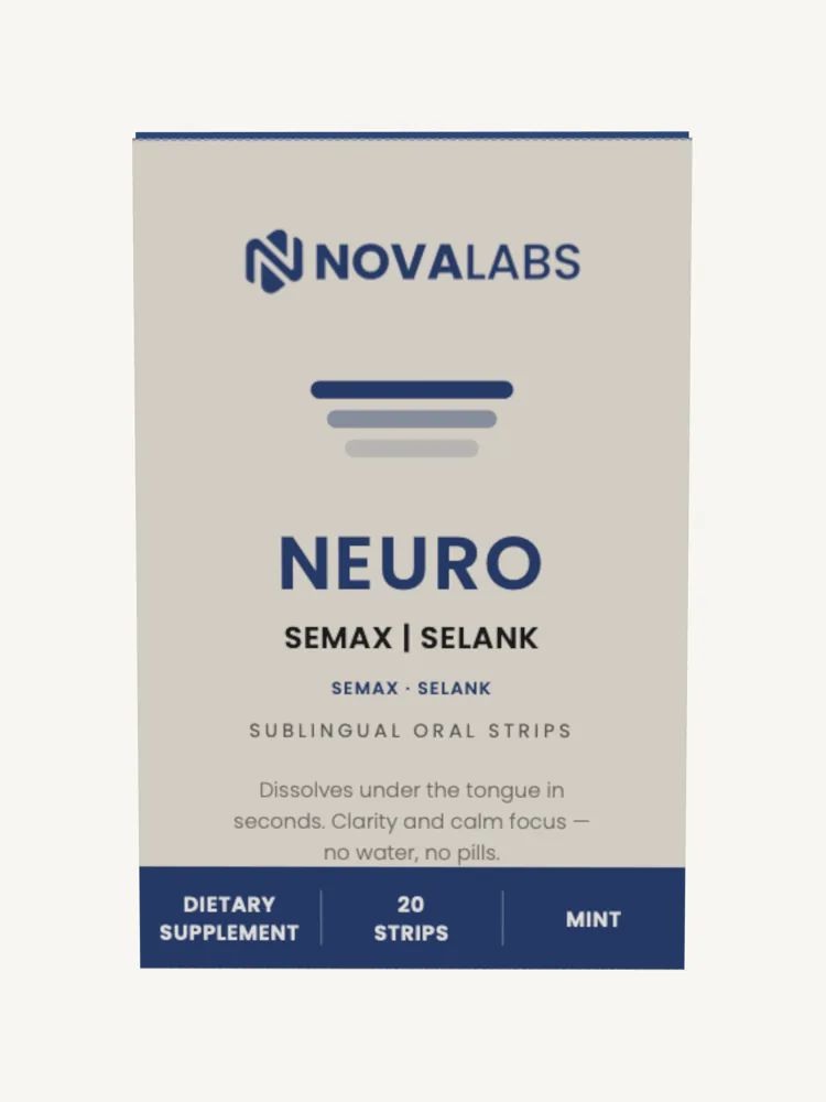 NEURO · Semax / Selank Tiras Orales