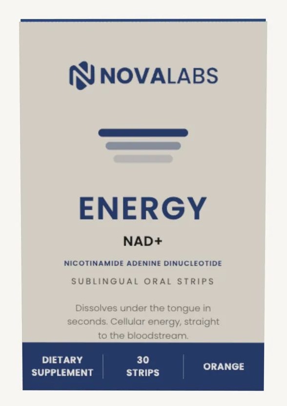 ENERGY · NAD+ Tiras Orales